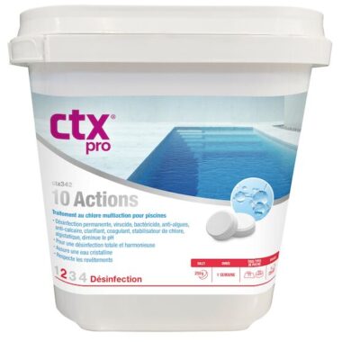 Chlore multiaction 10 - 5kg